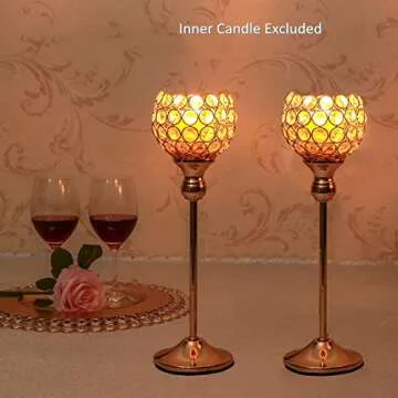 Elegant VINCIGANT Votive Candle Holders for Any Celebration