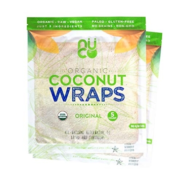 Healthy NUCO Coconut Wraps - Gluten Free and Vegan