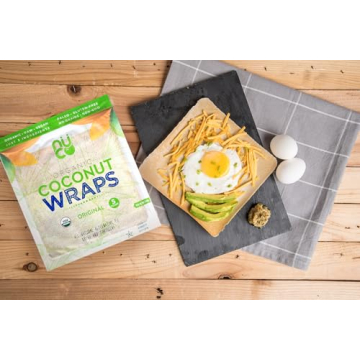 Healthy NUCO Coconut Wraps - Gluten Free and Vegan