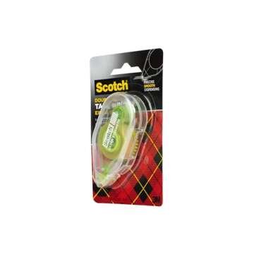 Scotch Adhesive Dot Roller Value Pack .31 in x 49 ft 4 Pack Great for Home Office and School Projects (6055BNS)