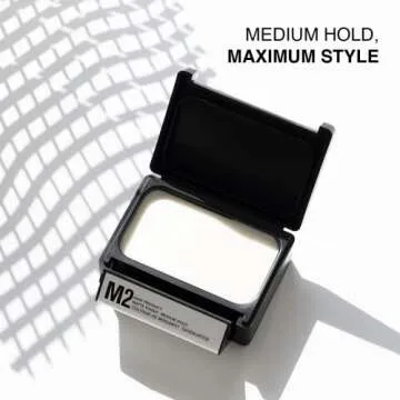 PATRICKS | M2 Matte Pomade | Medium Hold Hair Styling for Men | Normal to Thick Hair Control | Travel Size | 75g