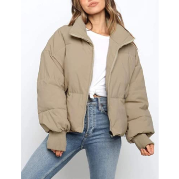 InterNos Women's Fashionable Winter Puffer Jacket