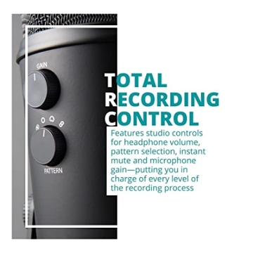 Blue Yeti Microphone Bundle for High-Quality Audio