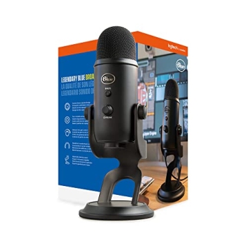 Blue Yeti Microphone Bundle for High-Quality Audio