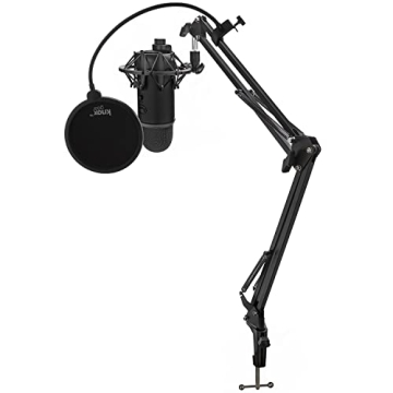 Blue Yeti Microphone Bundle for High-Quality Audio