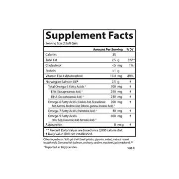 Carlson Salmon Oil Complete for Heart and Brain Health