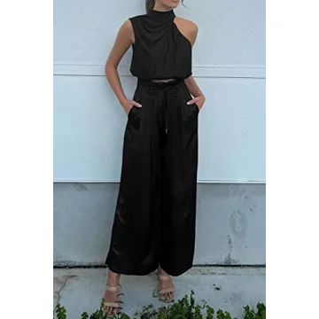 PRETTYGARDEN Women's Chic 2 Piece Outfit Set for Summer