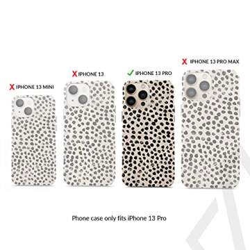 Chic BURGA iPhone 13 Pro Case - Trendy Hard Shell with Dual Protection