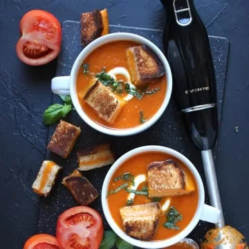 OVENTE 300W Hand Blender - 2 Speed, Easy Grip