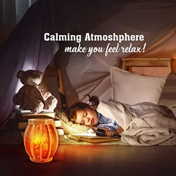 Himalayan Glow Salt Lamp with Dimmer and Bamboo Base