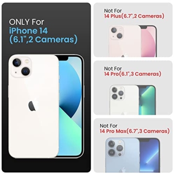 FireNova Premium iPhone 14 Silicone Case with Screen Protectors