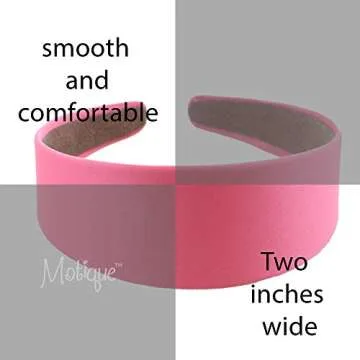 Stylish Motique Accessories Girls Satin Headband in Different Colors