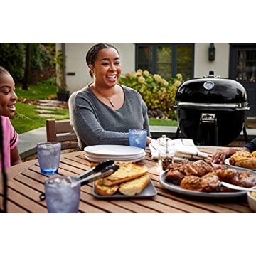 Weber Summit Kamado E6 Charcoal Grill in Black