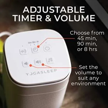 Yogasleep Pawzz White Noise Machine for Dogs, Home & All Pets. with Integrated Bark Sensor, 6 Automatic Relaxing Natural Sounds, Help Keep Pets Calm, Anti-Barking with Training, Noise Canceling