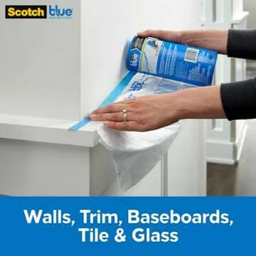ScotchBlue Pre Plastic Painter's Tape with Dispenser