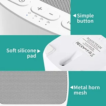 Magicteam White Noise Machine for Sleep with Sounds and Timer