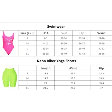 MIAIULIA 80s Workout Costume Neon Shorts Accessories Set