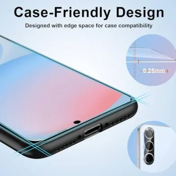 Xiezezei Galaxy S24 FE Screen Protector Dual Pack