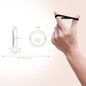 Kitsch Elastic Hair Ties - No Damage & Versatile 20 Pack