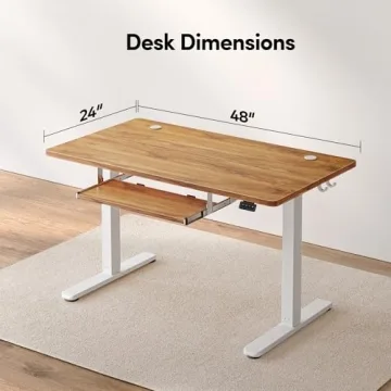 FEZIBO Electric Height Adjustable Standing Desk Today