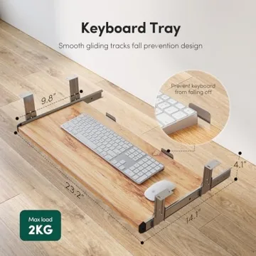 FEZIBO Electric Height Adjustable Standing Desk Today