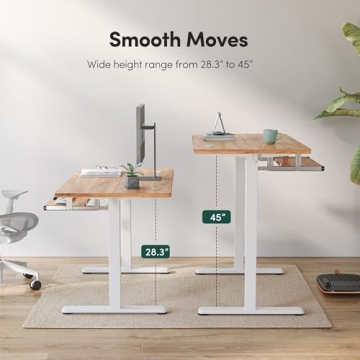 FEZIBO Electric Height Adjustable Standing Desk Today