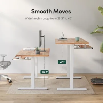 FEZIBO Electric Height Adjustable Standing Desk Today