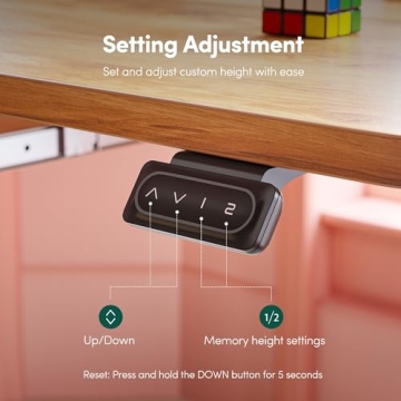 FEZIBO Electric Height Adjustable Standing Desk Today