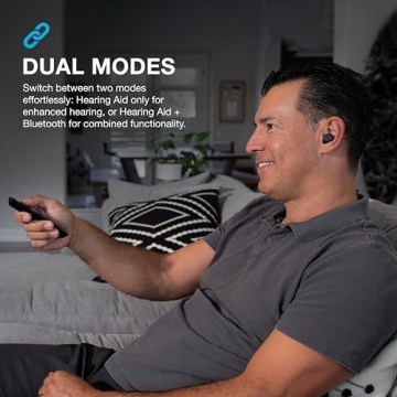 JLab Hear OTC Hearing Aid & Earbuds with Four Modes