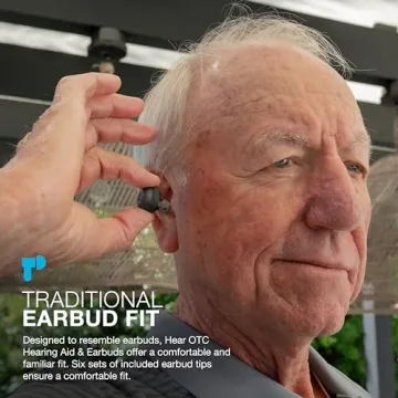 JLab Hear OTC Hearing Aid & Earbuds with Four Modes