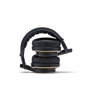 Status Audio CB-1 Closed Back Studio Monitor Headphones with 50mm Drivers for Music Production and A...