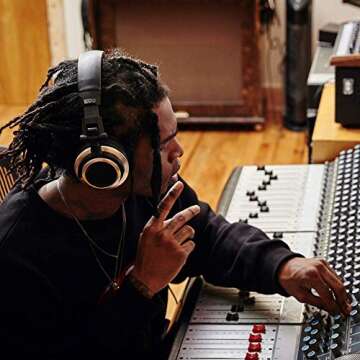 Status Audio CB-1 Studio Monitor Headphones - Black & Gold