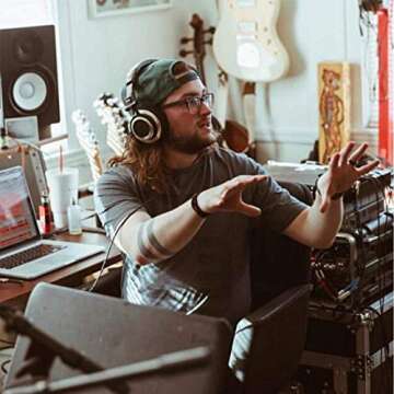 Status Audio CB-1 Studio Monitor Headphones - Black & Gold