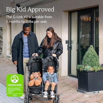 UPPAbaby G-Link V2 Double Umbrella Stroller Lightweight
