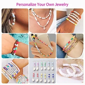 Paodey Clay Beads Kit 20,000 Pcs for Creative Jewelry Making