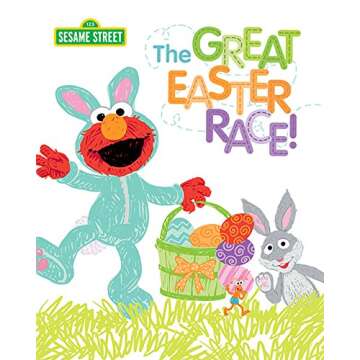 The Great Easter Race!: A Springtime Sesame Street Story with Elmo, Cookie Monster, Big Bird and Fri...