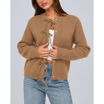 Stylish Bow Cardigan for Women - Comfort Meets Elegance