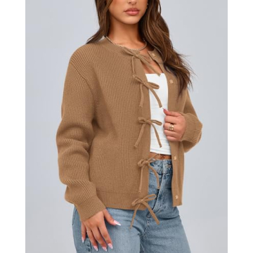 Stylish Bow Cardigan for Women - Comfort Meets Elegance