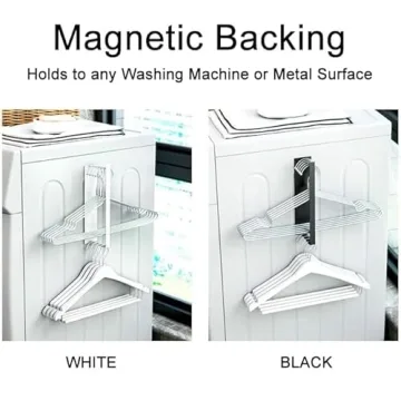 Magnetic Hanger Organizer for Easy Laundry Storage