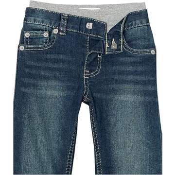 Levi's Baby Boys' Straight Fit Jeans, Covered Up, 4T