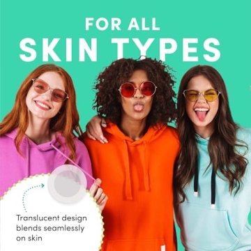 Dots for Spots Pimple Patch - Fast Acting Translucent Hydrocolloid Zit Treatment Stickers for Face - Blemish Patches for Women & Teenage Girls - Made in Korea (24 count)