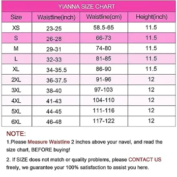 YIANNA Breathable Waist Trainer for Women - Body Shaper