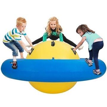Costzon Giant Inflatable Dome Rocker Bouncer - 88'' Rocking Toy for Kids' Fun Activities