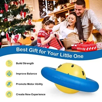 Costzon Giant Inflatable Dome Rocker Bouncer for Kids Fun