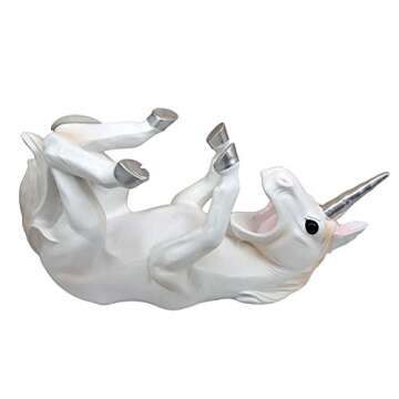 Ebros Wine of Sacred Purity Unicorn Wine Holder Figurine Kitchen Decoration Mystical Unicorn Glade Statue