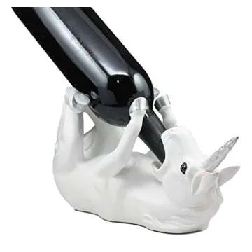 Ebros Wine of Sacred Purity Unicorn Wine Holder Figurine Kitchen Decoration Mystical Unicorn Glade Statue