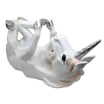Ebros Wine of Sacred Purity Unicorn Wine Holder Figurine Kitchen Decoration Mystical Unicorn Glade Statue