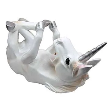 Ebros Wine of Sacred Purity Unicorn Wine Holder Figurine Kitchen Decoration Mystical Unicorn Glade Statue