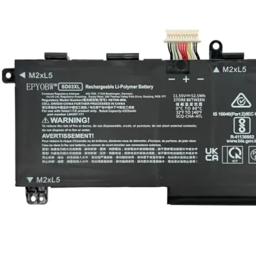EPYOBW SD03XL Laptop Battery - Power for HP Omen 15 Series