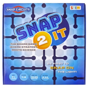 Snap Circuits SNAP 2 IT® Board Game – Fun STEM Learning for Families